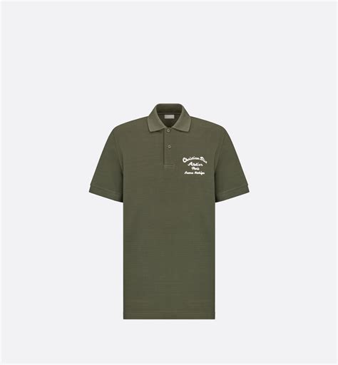 dior polo green|dior polo t shirt.